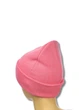 Вязаная шапка бини Лопата NEW One-size Розовый - изображение 2