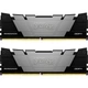 Модуль пам'яті для комп'ютера DDR4 64GB (2x32GB) 3600 MHz Renegade Black Kingston Fury (ex.HyperX) (KF436C18RB2K2/64) - зображення 1