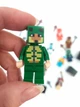 Набор из 24 фигурок героев Майнкрафт Minecraft высота 4 см, подвижные конечности, голова и ноги отсоединяются, оружие 24 элемента конструктора в коробке (2915) - изображение 13