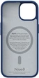 Чехол-накладка Njord Suede MagSafe Case Blue для iPhone 15 (NA51SU01) - изображение 12