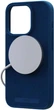 Чохол Njord Suede MagSafe Case для iPhone 15 Pro Синій (NA53SU01) - зображення 13