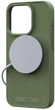 Чохол Njord Suede MagSafe Case для iPhone 15 Pro Оливковий (NA53SU06) - зображення 14