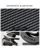 Магнитное кольцо-подставка для телефона Pitaka MagEZ Grip 3 Twill 600D Black/Grey (MGB2402) - изображение 14
