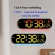 Часы Deepfox DS-6651R LED цифровые электронные настенные Будильник Дата Температура 35х10см - изображение 7