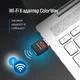 Беспроводной Wi-Fi-адаптер ColorWay Wi-Fi 6 2.4 ГГц до 286 Мбит/с Black (CW-AD-W1) - изображение 8