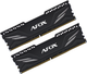 Оперативна память AFOX DDR4-3200 65536MB PC4-25600 (Kit of 2x32768) Gaming Black (AFLD464PX1CADB) - зображення 1
