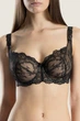 Бюстгальтер Soft Aubade OG13 noir 90D черный - зображення 1