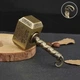 Антистресс спинер THOR HAMMER игрушка из металла брелок молот тора фиджет - изображение 1