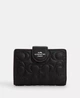 Гаманець жіночий шкіряний Coach Medium Corner Zip Wallet With Signature CM241 - изображение 1