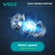 Електробритва VGR V-307 GREEN шейвер, подвійне лезо, 2000mAh, 9000 RPM - зображення 8