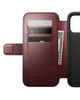 Кожаный чехол-книжка Nomad Modern Folio Horween Burgundy для iPhone 17 Pro - изображение 12