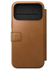 Кожаный чехол-книжка Nomad Modern Folio English Tan для iPhone 17 Pro - изображение 8