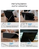 Чехол-книжка Pitaka MagEZ Folio 2 Black для iPad 11" A16 (FOL2501) - изображение 11