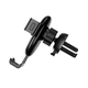 Автотримач для телефона HOCO CA56 Plus Armor metal gravity car holder Black Silver (6931474760296) - изображение 5