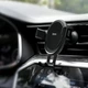 Автотримач для телефона HOCO CA56 Plus Armor metal gravity car holder Black Silver (6931474760296) - изображение 6
