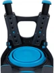 Миска подвійна з регульованими ніжками Dexas Adjustable Height Pet Feeder, 2 х 0.96 л, блакитна - зображення 6