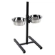 Миски для собак на штативе Flamingo Otis+ H-Stand, 2 шт х 1.5 л - изображение 1