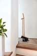 Дерев'яний совок та щітка Smart Large Dustpan Set 72см для прибирання з м'яким ворсом з Еко матеріалів Дерев'яний Cірий - зображення 4