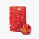 Шарф-труба Buff Original Ecostretch, Chalim Holidays Білий-Червоний - изображение 2