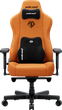 Fotel gamingowy Anda Seat Kaiser 3E XL Orange Fabric (AD23YC-XL-09-O-CF-O01) - obraz 1