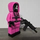 Колекційна друкована фігурка Солдат "Гра в кальмара" стиль LEGO . Aivory - изображение 5