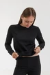 Термобелье зимнее женское на флисе North Fleece черное размер XL - изображение 4
