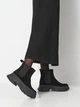 Женские демисезонные челси замшевые высокие Ashoes 461/2 0100 39 25 см Черные (ROZ6501006043) - изображение 2