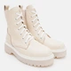 Женские демисезонные берцы кожаные высокие Ashoes 788/4 9400 38 24.5 см Бежевые (ROZ6501006052) - изображение 3