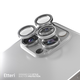 Захисне скло Etteri Camera Lens Protector для Apple iPhone 16 Pro / 16 Pro Max Silver (5907504523958) - зображення 3