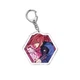 Брелок акриловый Синяя тюрьма: Блю Лок Хёма Тигири Blue Lock Hyouma Chigiri 5 см (9A22089434FA) - изображение 1