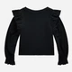 Детский лонгслив для девочки Ralph Lauren 741157255 116 см Черный (1159844620) - изображение 2
