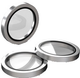 Захисне скло Etteri Camera Lens Protector для Apple iPhone 15 Pro / 15 Pro Max Silver (5907504524535) - зображення 1