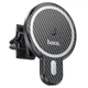 Автотримач для телефона з БЗП HOCO CA85 Ultra-fast magnetic wireless charging car holder Black (6931474745484) - изображение 1