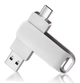 Флеш-накопитель USB 2 тб флешка крутящая USB 3.1 / Type-C Seuno (GS873) - изображение 1