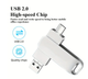 Флеш-накопитель USB 2 тб флешка крутящая USB 3.1 / Type-C Seuno (GS873) - изображение 3