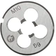 Плашка Intertool M10 шаг 1.5 мм сталь 9XC DIN233 (000015294) - изображение 2