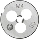 Плашка Intertool M4 шаг 0.7 мм сталь 9XC DIN233 (000015289) - изображение 2