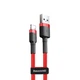 Кабель Baseus Cafule Lightning 1.5A (2m) Red - изображение 1
