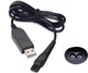 Блок питания кабель Universal для Philips Norelco USB - > 5 V адаптер машинки триммера 1 прорезь филипс Черный - изображение 1