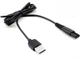 Блок питания кабель Universal для Philips Norelco USB - > 5 V адаптер машинки триммера 1 прорезь филипс Черный - изображение 5
