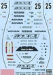 Збірна модель 1:24 болід Italya Nissan R90VP "1991 JSPC" Hasegawa (20462) - изображение 4