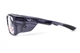 Спортивная оправа под диоптрии Global Vision RX-T Gloss Black (rx-able) (clear) прозрачные в черной полупрозрачной оправе - изображение 3