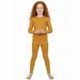 Детское термобелье Комплект ТМ Wooly 100% шерсть мериноса 240г., р.86-92 горчичный - изображение 6