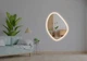 Фигурное зеркало с LED подсветкой 70 на 95 см, с сенсором касания, модель Flora 2 La Mir (flora11) - изображение 3