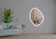 Фигурное зеркало с LED подсветкой 70 на 95 см, от вашего выключателя, модель Flora 2 La Mir (flora2) - изображение 3