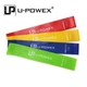 Фітнес гумки для фітнесу U-powex комплект 4 шт + мішечок Набір фітнес гумок Upowex - зображення 1
