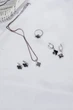 Серьги серебряные в стиле Ван Клифф 477-1с - изображение 2
