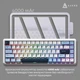 Клавиатура Ajazz AK680 MAX White-Dark Blue (AK680-M-BWD-A) - изображение 6