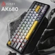 Клавиатура Ajazz AK680 MAX Magnetic Switch Black/Gray/Yellow (AK680-M-BGY-A) - изображение 3