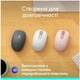Мышь Logitech M196 Bluetooth White (910-007460) - изображение 8
